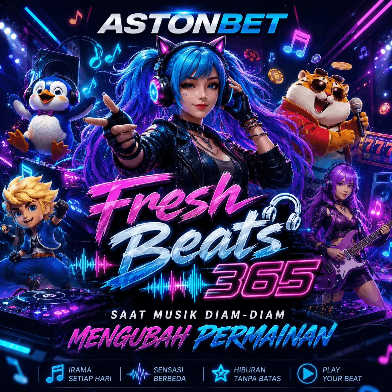 ASTONBET | Fresh Beats 365, Saat Musik Dunia Diam-Diam Mengubah Permainan